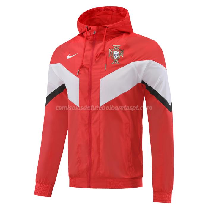 casaco windrunner portugal 221115a1 vermelho 2022-23