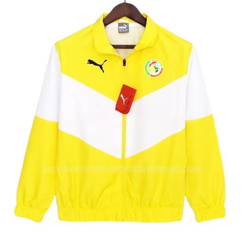 casaco windrunner senegal 22109a1 amarelo 2022-23