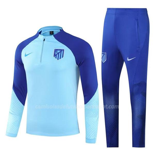 sweatshirt atlético de madrid 22117a1 azul 2022-23