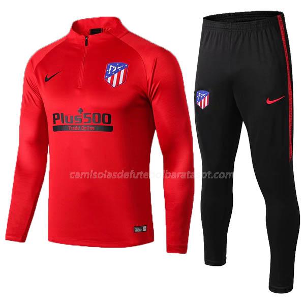 sweatshirt atlético de madrid vermelho 2019-2020
