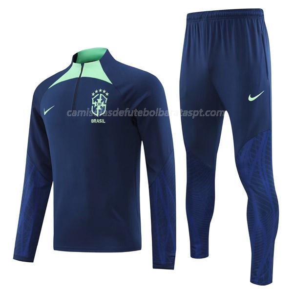 sweatshirt brasil 22922a1 azul marinho 2022-23
