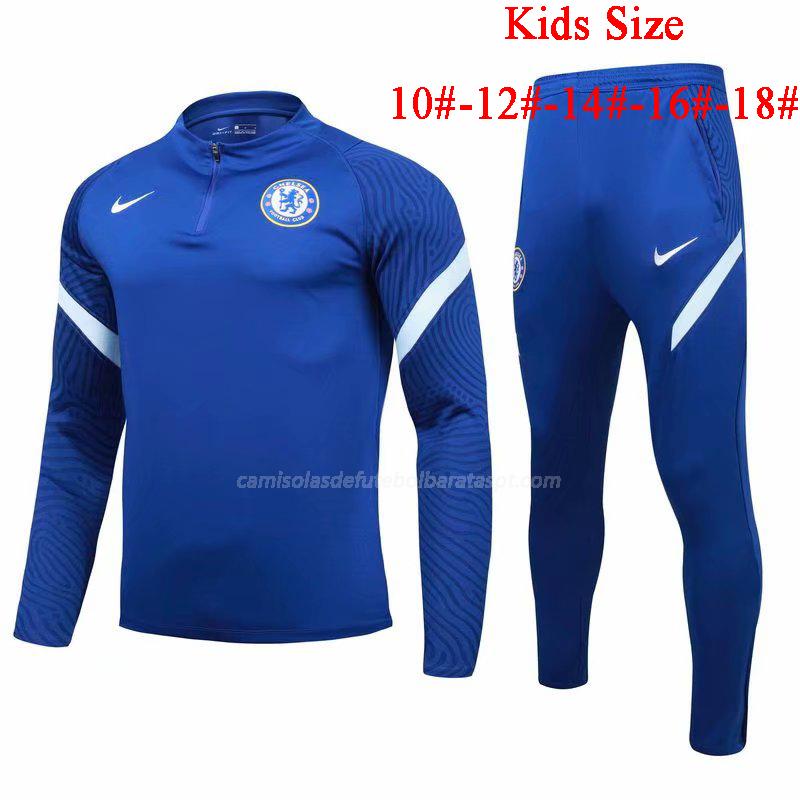 sweatshirt chelsea crianças azul 2021