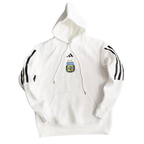 sweatshirt com carapuço argentina 221017a1 branco 2022-23