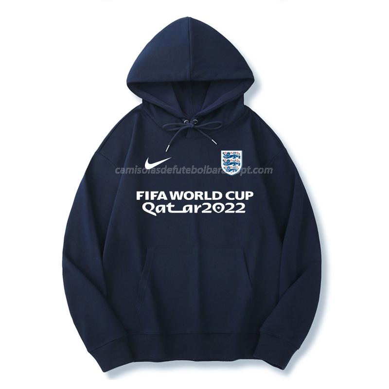 sweatshirt com carapuço inglaterra copa do mundo 221125a1 azul 2022