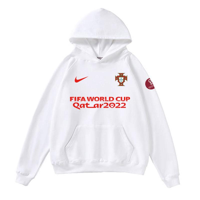 sweatshirt com carapuço portugal copa do mundo 221125a1 branco 2022