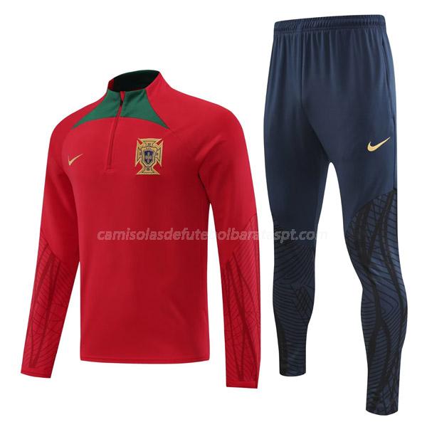 sweatshirt portugal 22922a1 vermelho 2022-23