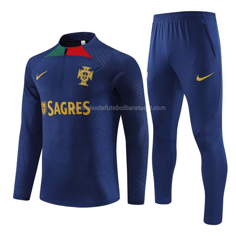 sweatshirt portugal 2379a1 azul 2023-24
